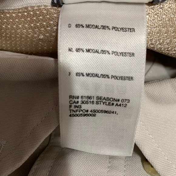 The North Face Mens Long Sleeve Button Beige Shirt - Picture 9 of 10